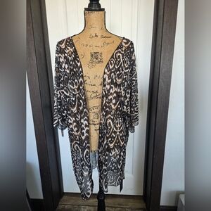 Relleciga Leopard Beach Cover Up